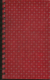 (Graphic Only) Red Cover repeating pattern diamond with star in middle