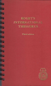 Roget's International Thesaurus Third Edition