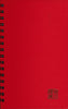(Graphic Only) Red Cover with a square in the right bottom corner with Chinese Characters