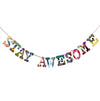 Board Book Garland DIY Kit STAY AWESOME