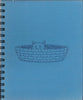 (Graphic Only) Blue Cover with a Blue Image of a Cat in a Basket