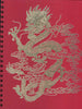 (Graphic Only) Red Cover with Golden Image of a Dragon