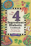 Easy 4 Ingredient Diabetic Cookbook
