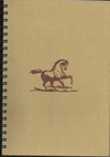 (Graphic Only) Tan Cover with a Horse with one hoof up
