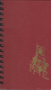 (Graphic Only) Red cover, two knights on horseback with a flag