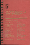 Annual Review of Anthropology Volume 17, 1988
