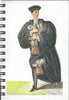 (Graphic Only) White Cover with an Image of a Person Wearing a Black Hat and Gown