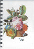 (Graphic Only) White Cover with an Image of Flowers in a Basket