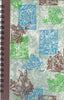 (Graphic Only) Multicolored Gray Cover and Brown Binding with Brown, Green, and Blue Images of People and Angels