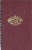(Graphic Only) Red Cover with a Golden Image of 2 World Globes and a Hourglass