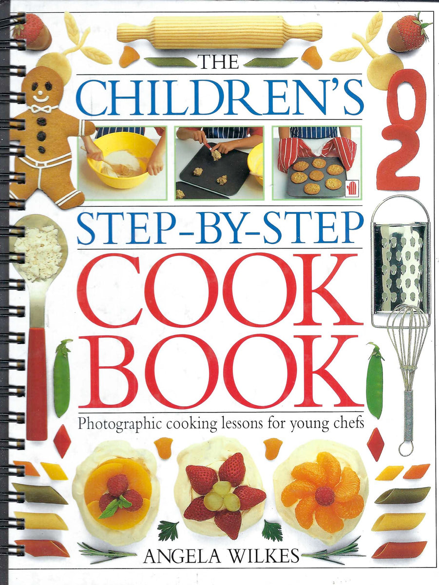 Upcycled Vintage Book Journals Children's Step-By-Step Cook Book ...