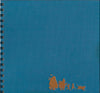 (Graphic Only) Blue Cover with a Golden Image of a People Chasing Dog
