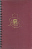 (Graphic Only) Red Cover with a Golden Image of a Person Wearing a Lace Collar and Pilgrim Hat