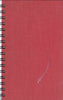 (Graphic only) Red Cover with a Silver Image of a Sword