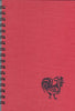 (Graphic Only) Red Cover with Image of a Rooster