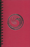 (Graphic Only) Red cover with a silver wave in circle