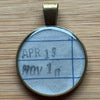 Book Lover Necklace -- April 19 November 10