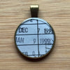 Book Lover Necklace -- December 7 January 9