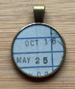 Book Lover Necklace -- October 16 May 25