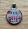 Book Lover Necklace -- November 9 December 8 in red