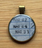 Book Lover Necklace -- May 17 May 24 May 31