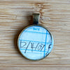 Book Lover Necklace -- DATE December 4 2007 (in Pencil)