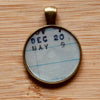 Book Lover Necklace -- December 20 May 9