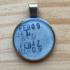 Book Lover Necklace -- Feb 09 /  31 B 11 / February 11  / March 09