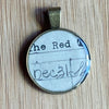 Book Lover Necklace -- Red | Dec 31