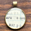 Book Lover Necklace -- March 21 April 8 May 22