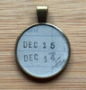 Book Lover Necklace -- December 15 December 14
