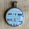 Book Lover Necklace --  Jan 18 1978 Mar 8