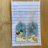 Book Lover Earrings -- 35