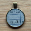 Book Lover Necklace -- April 22 September 11