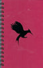 (Graphic Only) Red Cover with Black Image of a Bird