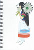 (Graphic Only) White Cover with an Image of a Person in Regalia Holding Feathers