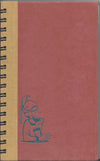 (Graphic Only) Red Cover with Tan Binding and an Image of a Person with Their Chin in Their Hand