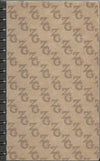 (Graphic Only) Tan Cover with Repeating Pattern of "ZG"