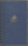 (Graphic Only) Navy Blue Cover and Gold Border with Image of a Boat in the Center