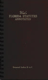 West's Florida Statutes Annotated General Index D to I