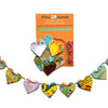 Board Book Heart Shape Garland Kit