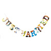 Board Book Phrase Garland Kit - JUST MARRIED
