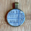 Book Lover Necklace -- January 17 / February 28 / April 24
