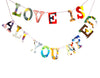 Board Book Garland Kit -- LOVE IS ALL YOU NEED