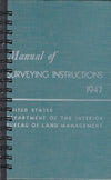 Manual of Surveying Instructions 1947